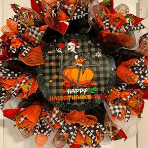 Item50 Jack The Halloween King Wreath
